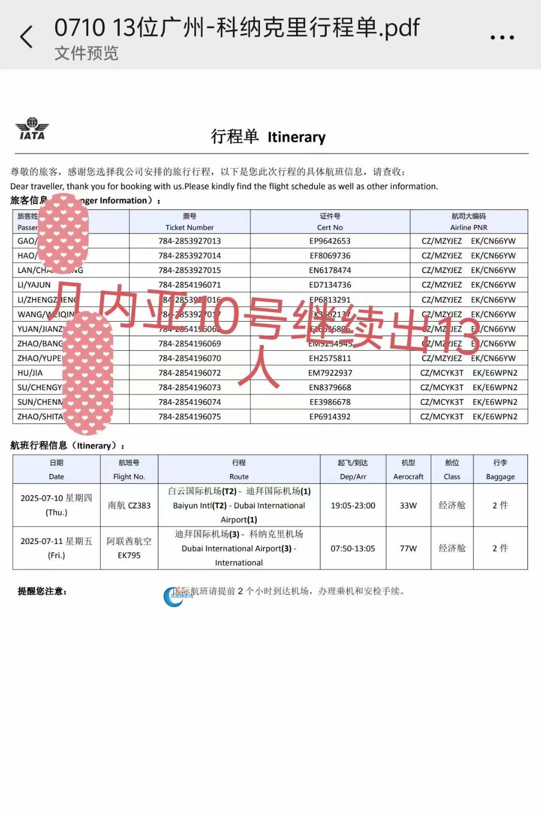几内亚项目工友广州出行留影